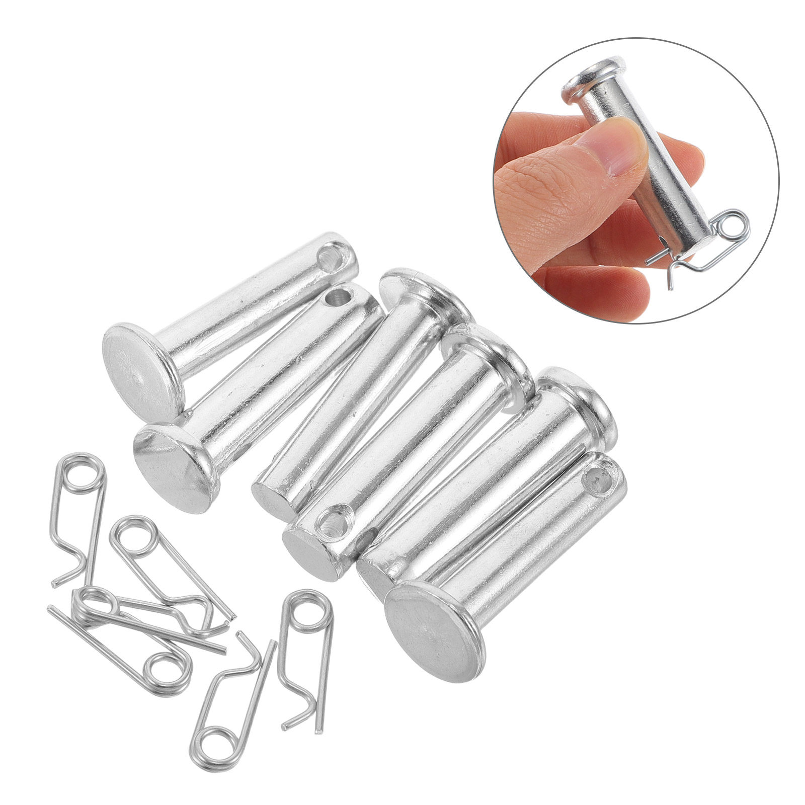 Hydraulic Floor Jack - 3Pairs Clevis Pin for Hydraulic Jack