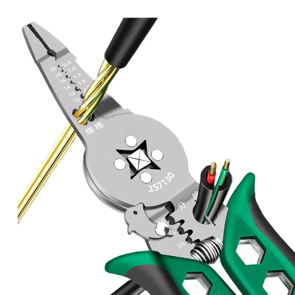 Heavy Equipment Electrical - Crimping Pliers Heavy-Duty Wire Stripper &