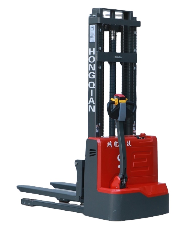 Electric Forklift - Full Electric Self-Lifting Stacker Pallet 1000kg
