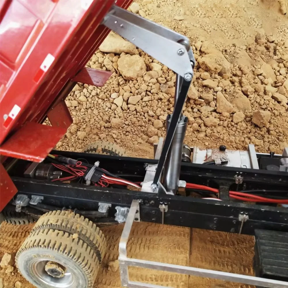 Dump Truck Heavy Equipment - Heavy Duty Scissor Lift Hydraulic Dump