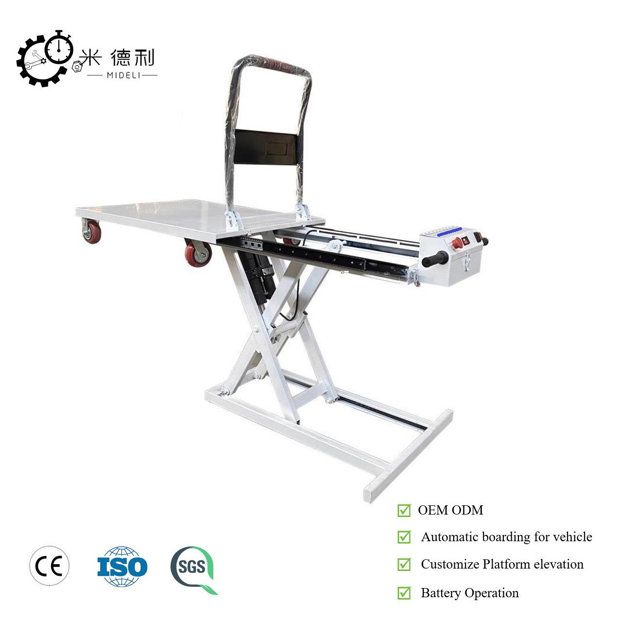 Hydraulic Floor Jack - 300 kg Portable Multifunctional Folding Hydraulic