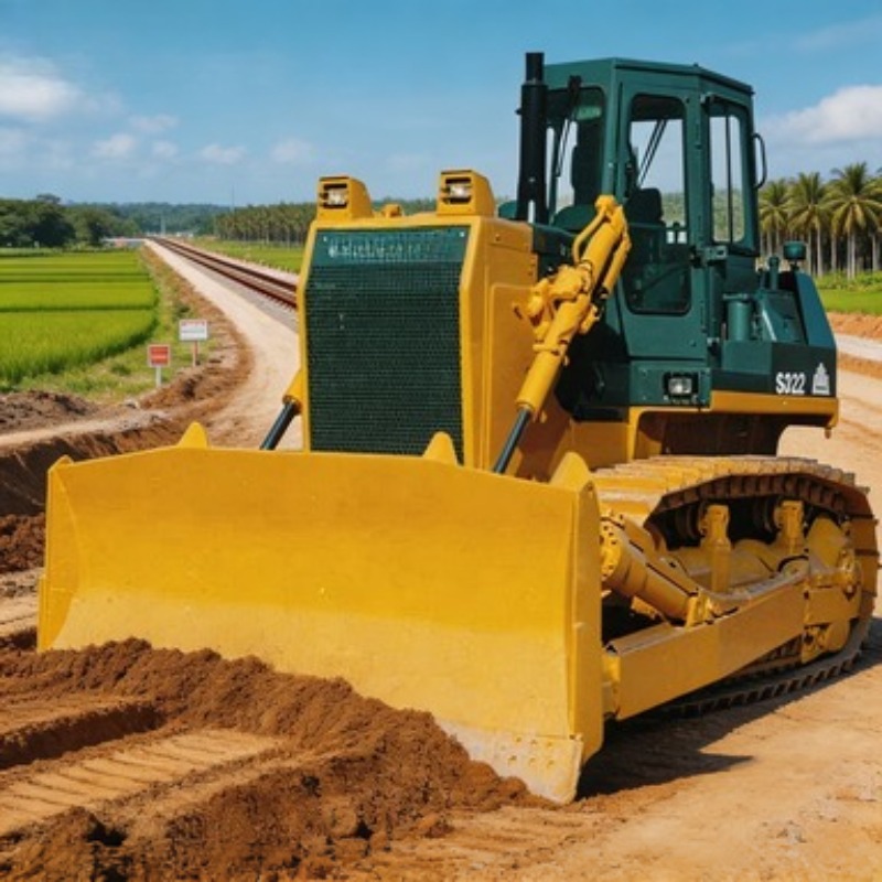 220HP Crawler Bulldozer SD22 D - đánh giá và giá Heavy Equipment Work