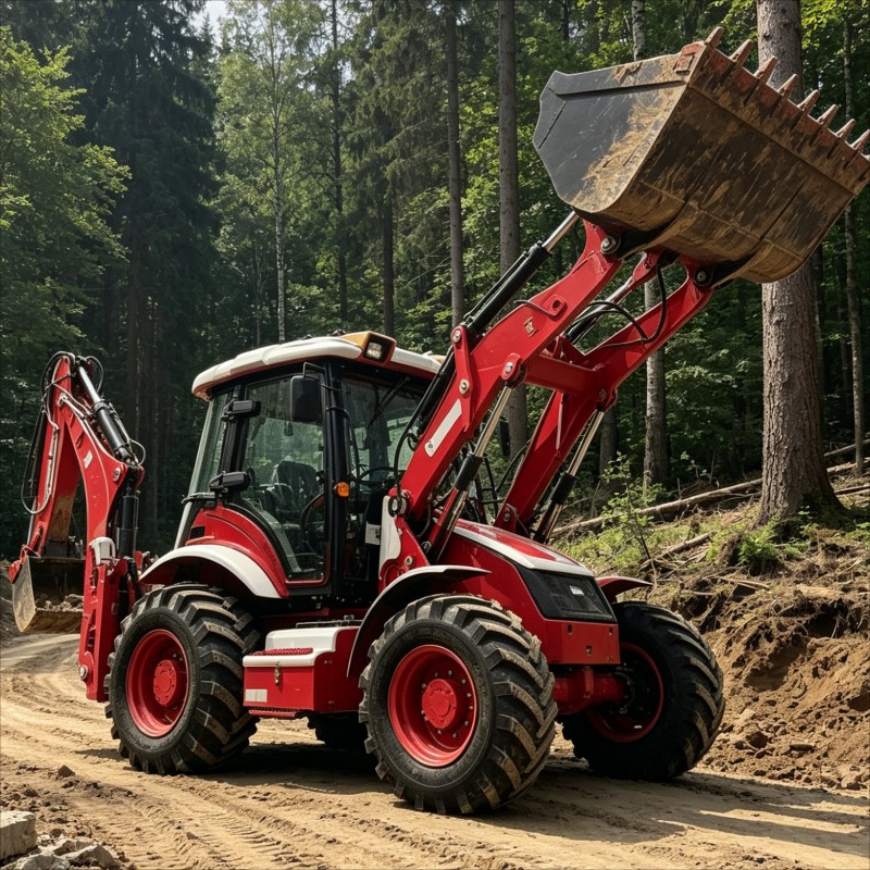 Loader Backhoe Industrial Grad - đánh giá và giá Heavy Equipment Work