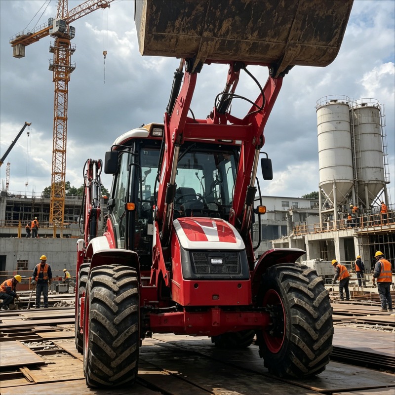 Loader Backhoe Industrial Grad - đánh giá và giá Heavy Equipment Work
