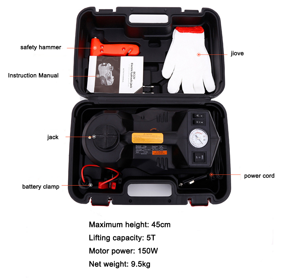 12V 5Ton Car Electric Hydrauli - đánh giá và giá Hydraulic Floor Jack