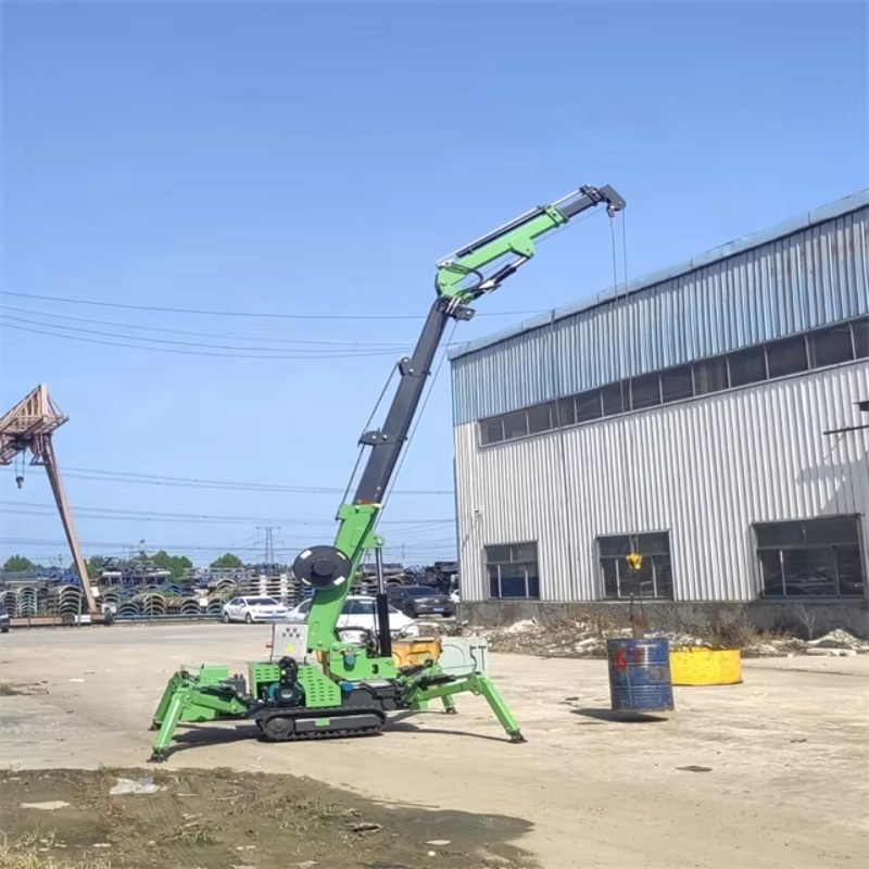 Compact Mini Spider Crane Hydr - đánh giá và giá Heavy Equipment Electrical
