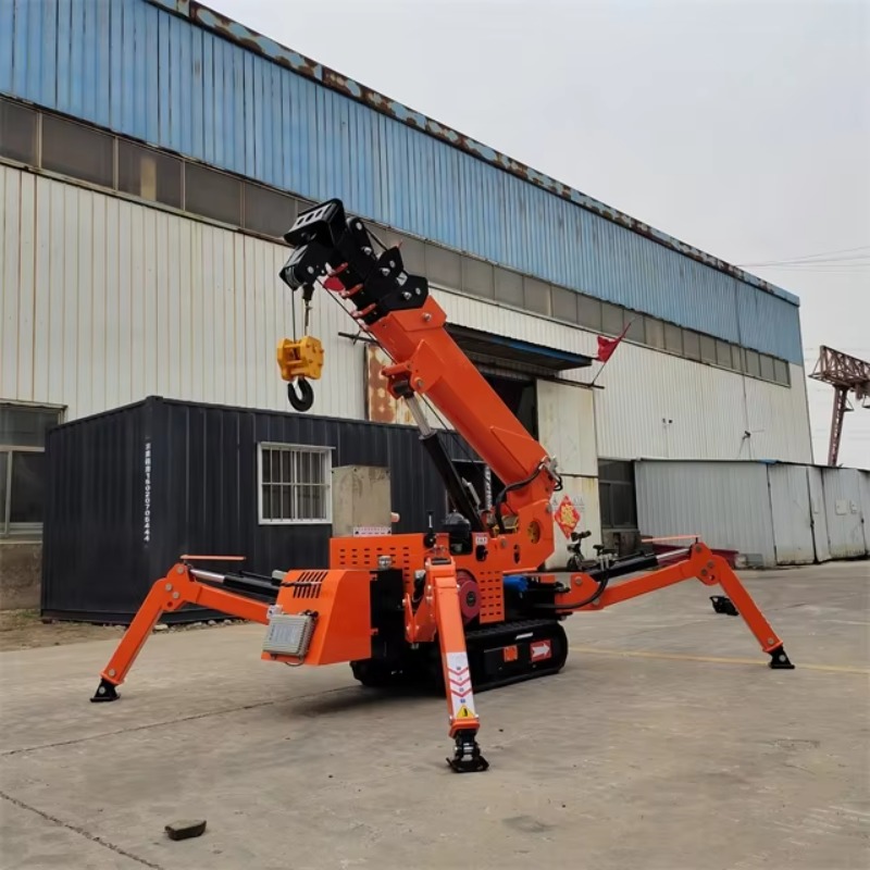 Compact Mini Spider Crane Hydr - đánh giá và giá Heavy Equipment Electrical