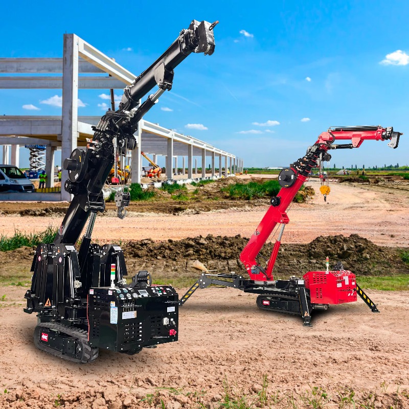 Compact Mini Spider Crane Hydr - đánh giá và giá Heavy Equipment Electrical