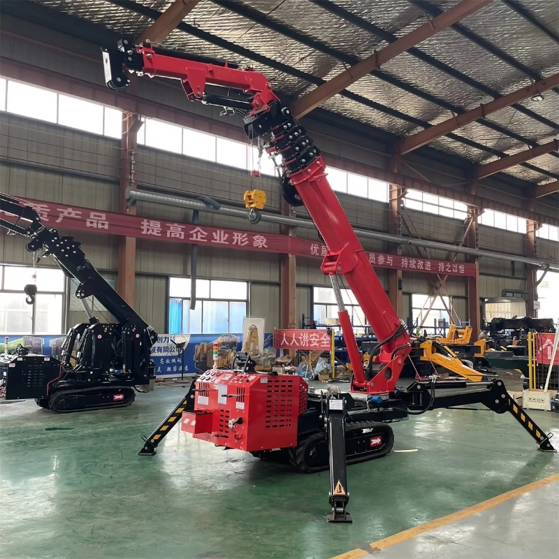 Compact Mini Spider Crane Hydr - đánh giá và giá Heavy Equipment Electrical