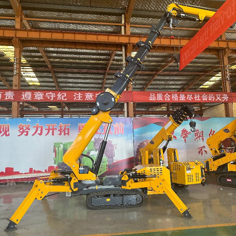 Compact Mini Spider Crane Hydr - đánh giá và giá Heavy Equipment Electrical