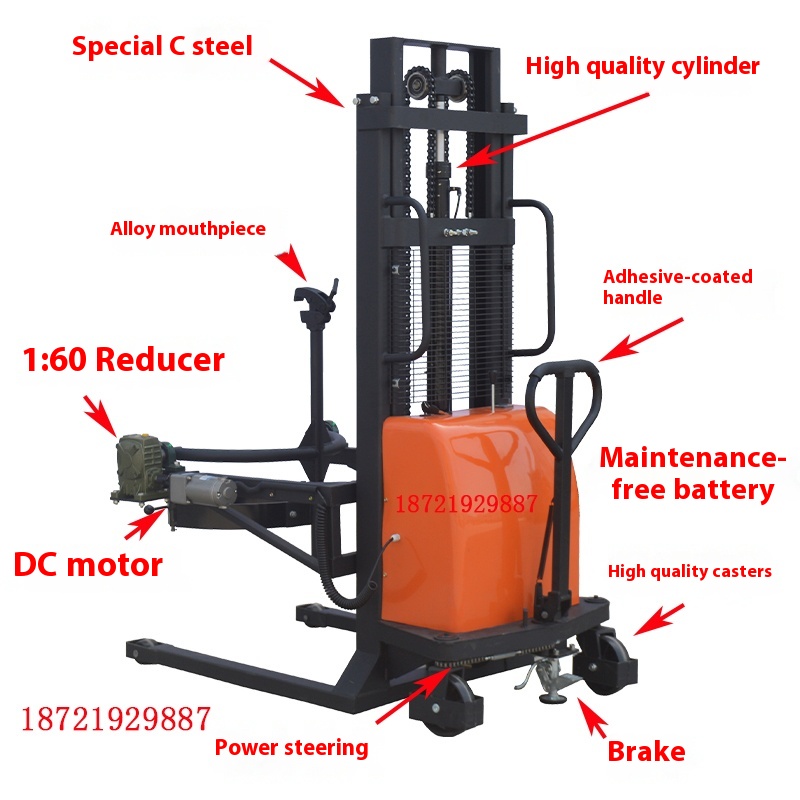 New Factory Electric Drum Lift - đánh giá và giá Electric Forklift