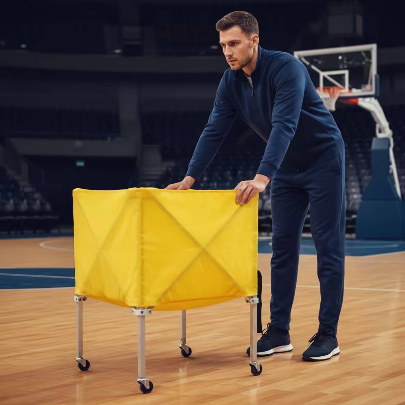Collapsible Ball Cart Lightwei - đánh giá và giá Heavy Equipment In