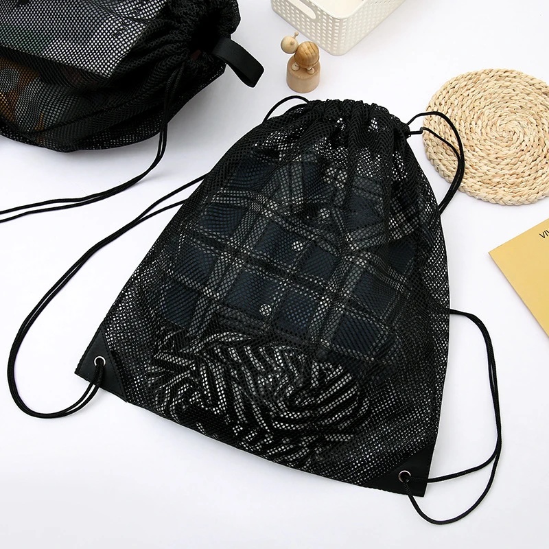 Mesh Drawstring Bag Backpack B - đánh giá và giá Heavy Equipment Management