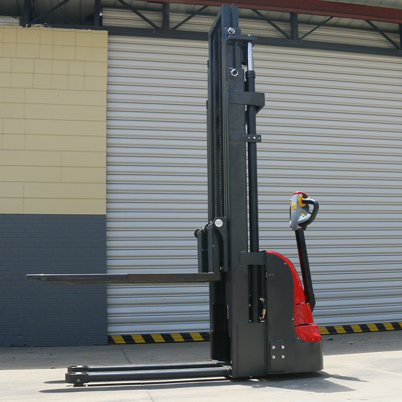 Full Electric Straddle Pallet  - đánh giá và giá Electric Forklift
