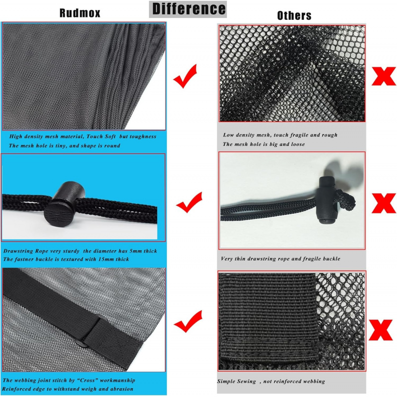 Heavy Duty Mesh Ball Bag Large - đánh giá và giá Heavy Equipment Management